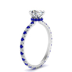 Load image into Gallery viewer, eternity-hidden-halo-oval-shaped-diamond-engagement-ring-with-sapphire-in-FD-9168OVRGSABLANGLE3-NL-WG
