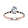 Load image into Gallery viewer, eternity-hidden-halo-oval-shaped-engagement-ring-with-black-diamond-in-FD-9168OVRGBLACKANGLE3-NL-RG