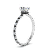 Load image into Gallery viewer, eternity-hidden-halo-oval-shaped-engagement-ring-with-black-diamond-in-FD-9168OVRGBLACKANGLE3-NL-WG