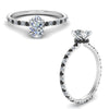 Load image into Gallery viewer, eternity-hidden-halo-oval-shaped-engagement-ring-with-black-diamond-in-FD-9168OVRGBLACKANGLE3-NL-WG