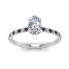 Load image into Gallery viewer, eternity-hidden-halo-oval-shaped-engagement-ring-with-black-diamond-in-FD-9168OVRGBLACKANGLE3-NL-WG