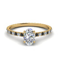 Thumbnail 26 - eternity-hidden-halo-oval-shaped-engagement-ring-with-black-diamond-in-FD-9168OVRGBLACKANGLE3-NL-YG