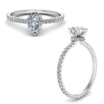 Load image into Gallery viewer, eternity-hidden-halo-pear-shaped-diamond-engagement-ring-in-FD-9168PERANGLE3-NL-WG
