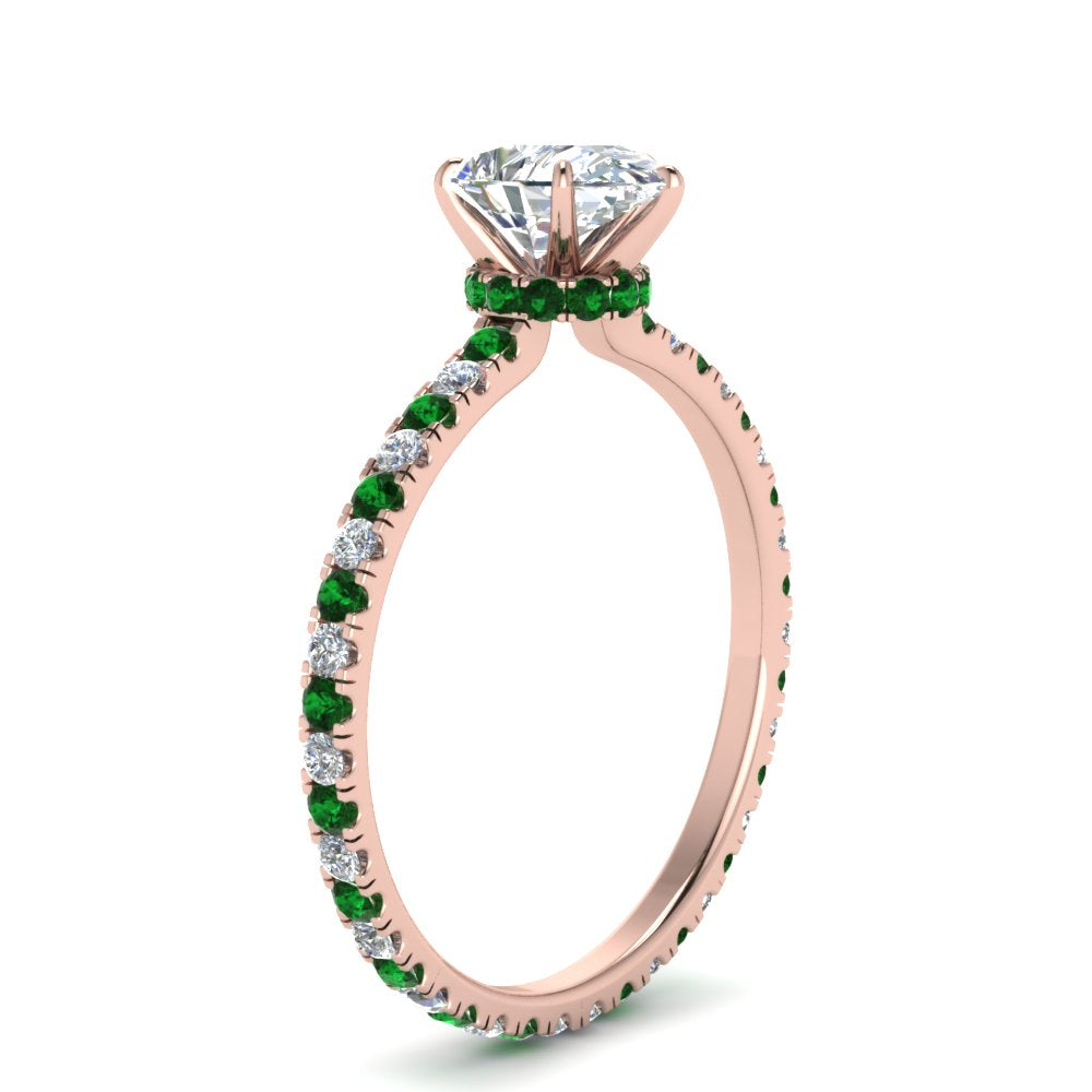 eternity-hidden-halo-pear-shaped-diamond-engagement-ring-with-emerald-in-FD-9168PERGEMGRANGLE3-NL-RG