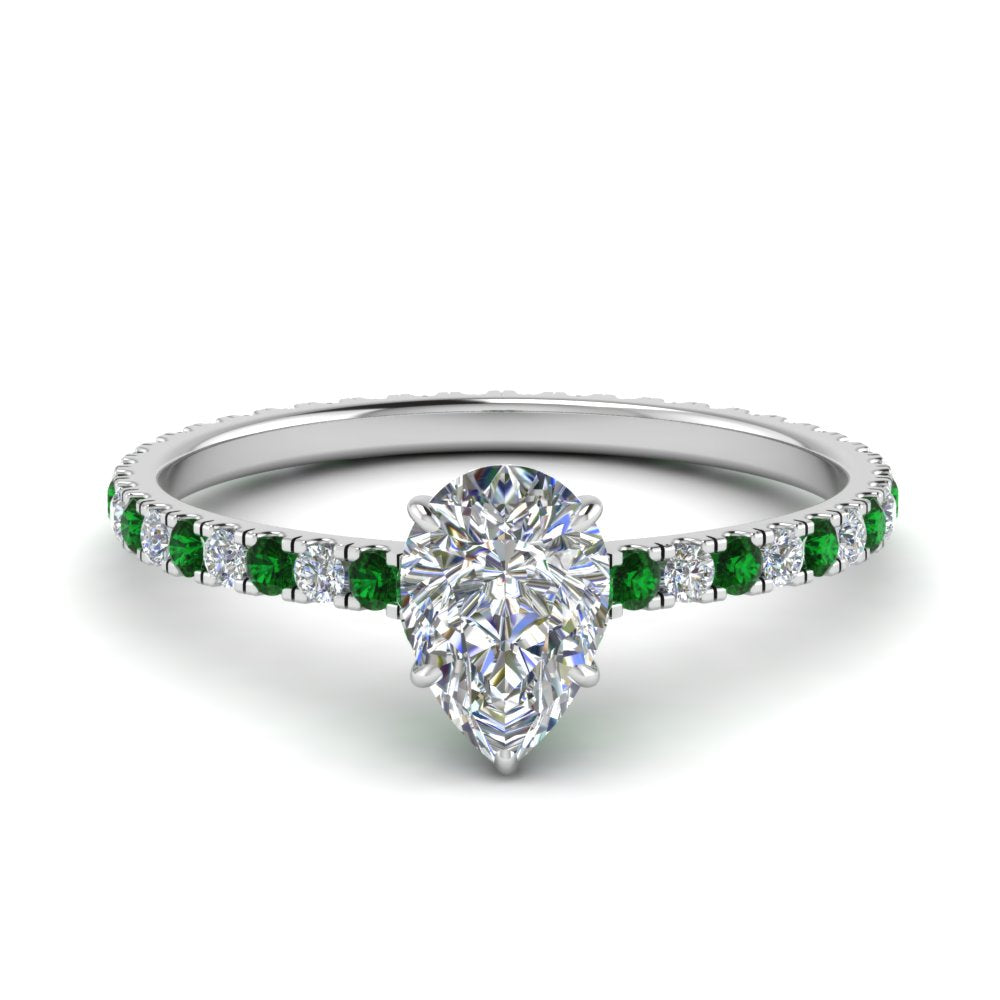 eternity-hidden-halo-pear-shaped-diamond-engagement-ring-with-emerald-in-FD-9168PERGEMGRANGLE3-NL-WG