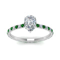 Thumbnail 51 - eternity-hidden-halo-pear-shaped-diamond-engagement-ring-with-emerald-in-FD-9168PERGEMGRANGLE3-NL-WG