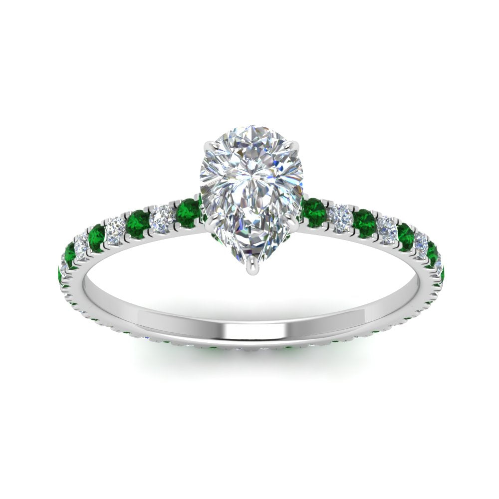 eternity-hidden-halo-pear-shaped-diamond-engagement-ring-with-emerald-in-FD-9168PERGEMGRANGLE3-NL-WG