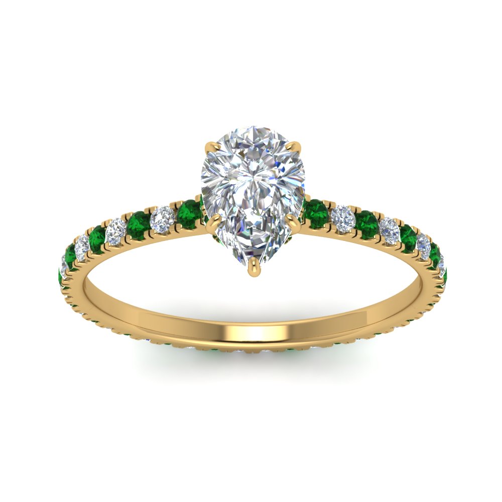 eternity-hidden-halo-pear-shaped-diamond-engagement-ring-with-emerald-in-FD-9168PERGEMGRANGLE3-NL-YG