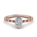 Thumbnail 70 - eternity-hidden-halo-pear-shaped-diamond-engagement-ring-with-orange-sapphire-in-FD-9168PERGSAORANGLE3-NL-RG