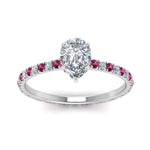 Load image into Gallery viewer, eternity-hidden-halo-pear-shaped-diamond-engagement-ring-with-pink-sapphire-in-FD-9168PERGSADRPIANGLE3-NL-WG

