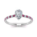 Thumbnail 39 - eternity-hidden-halo-pear-shaped-diamond-engagement-ring-with-pink-sapphire-in-FD-9168PERGSADRPIANGLE3-NL-WG