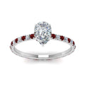Thumbnail 47 - eternity-hidden-halo-pear-shaped-diamond-engagement-ring-with-ruby-in-FD-9168PERGRUDRANGLE3-NL-WG