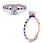 Load image into Gallery viewer, eternity-hidden-halo-pear-shaped-diamond-engagement-ring-with-sapphire-in-FD-9168PERGSABLANGLE3-NL-RG
