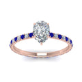 Thumbnail 63 - eternity-hidden-halo-pear-shaped-diamond-engagement-ring-with-sapphire-in-FD-9168PERGSABLANGLE3-NL-RG