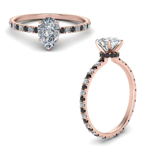 eternity-hidden-halo-pear-shaped-engagement-ring-with-black-diamond-in-FD-9168PERGBLACKANGLE3-NL-RG