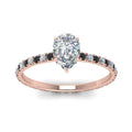 Thumbnail 83 - eternity-hidden-halo-pear-shaped-engagement-ring-with-black-diamond-in-FD-9168PERGBLACKANGLE3-NL-RG