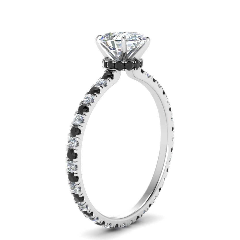eternity-hidden-halo-pear-shaped-engagement-ring-with-black-diamond-in-FD-9168PERGBLACKANGLE3-NL-WG