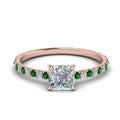 Thumbnail 78 - eternity-hidden-halo-princess-cut-diamond-engagement-ring-with-emerald-in-FD-9168PRRGEMGRANGLE3-NL-RG