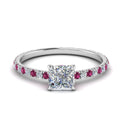 Thumbnail 38 - eternity-hidden-halo-princess-cut-diamond-engagement-ring-with-pink-sapphire-in-FD-9168PRRGSADRPIANGLE3-NL-WG