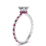 Load image into Gallery viewer, eternity-hidden-halo-princess-cut-diamond-engagement-ring-with-pink-sapphire-in-FD-9168PRRGSADRPIANGLE3-NL-WG
