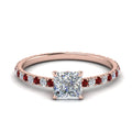 Thumbnail 74 - eternity-hidden-halo-princess-cut-diamond-engagement-ring-with-ruby-in-FD-9168PRRGRUDRANGLE3-NL-RG