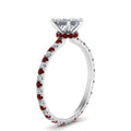 Thumbnail 48 - eternity-hidden-halo-princess-cut-diamond-engagement-ring-with-ruby-in-FD-9168PRRGRUDRANGLE3-NL-WG