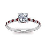 Load image into Gallery viewer, eternity-hidden-halo-princess-cut-diamond-engagement-ring-with-ruby-in-FD-9168PRRGRUDRANGLE3-NL-WG
