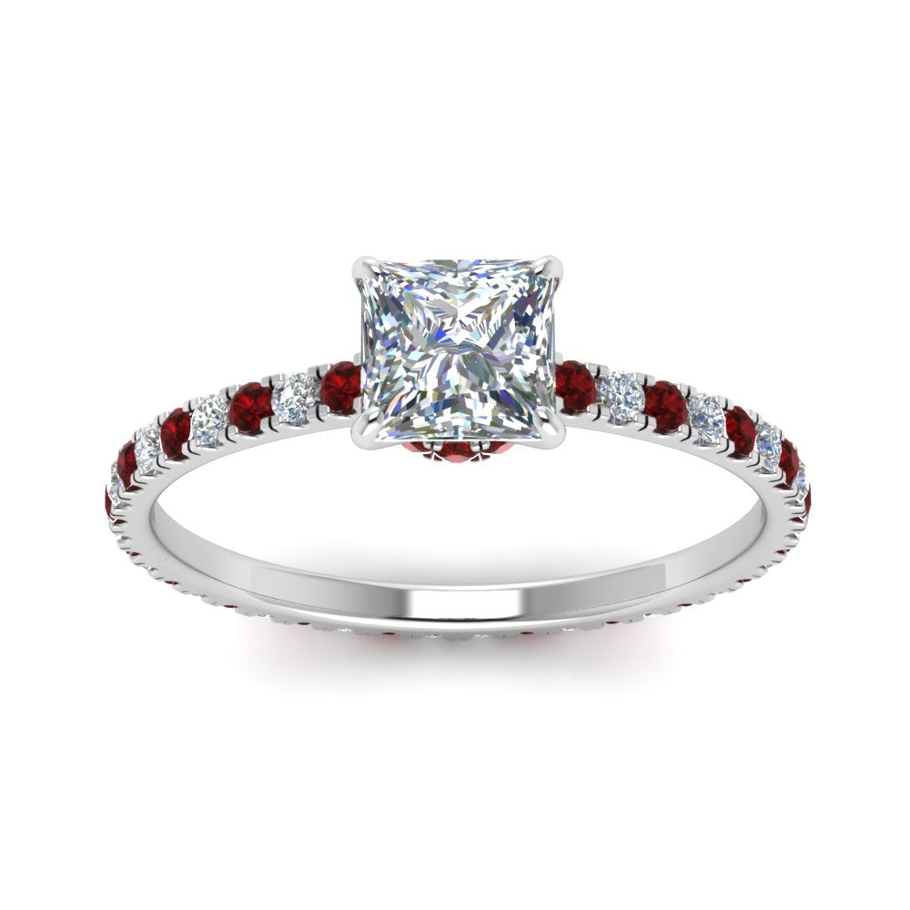 eternity-hidden-halo-princess-cut-diamond-engagement-ring-with-ruby-in-FD-9168PRRGRUDRANGLE3-NL-WG