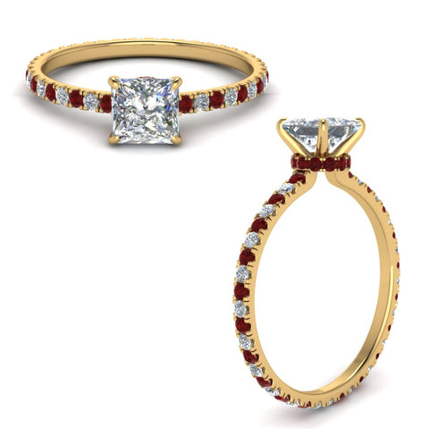 eternity-hidden-halo-princess-cut-diamond-engagement-ring-with-ruby-in-FD-9168PRRGRUDRANGLE3-NL-YG
