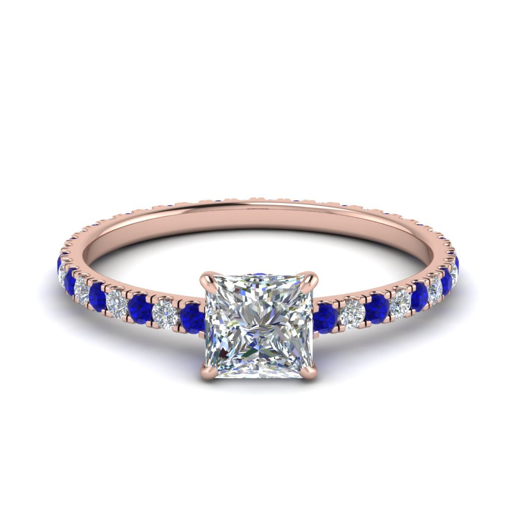 eternity-hidden-halo-princess-cut-diamond-engagement-ring-with-sapphire-in-FD-9168PRRGSABLANGLE3-NL-RG