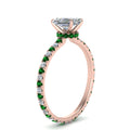 Thumbnail 80 - eternity-hidden-halo-radiant-cut-diamond-engagement-ring-with-emerald-in-FD-9168RARGEMGRANGLE3-NL-RG