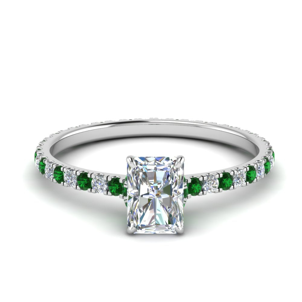 eternity-hidden-halo-radiant-cut-diamond-engagement-ring-with-emerald-in-FD-9168RARGEMGRANGLE3-NL-WG