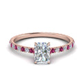 Thumbnail 66 - eternity-hidden-halo-radiant-cut-diamond-engagement-ring-with-pink-sapphire-in-FD-9168RARGSADRPIANGLE3-NL-RG
