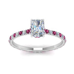 Load image into Gallery viewer, eternity-hidden-halo-radiant-cut-diamond-engagement-ring-with-pink-sapphire-in-FD-9168RARGSADRPIANGLE3-NL-WG
