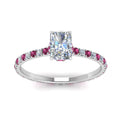 Thumbnail 39 - eternity-hidden-halo-radiant-cut-diamond-engagement-ring-with-pink-sapphire-in-FD-9168RARGSADRPIANGLE3-NL-WG