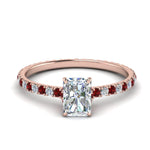 Load image into Gallery viewer, eternity-hidden-halo-radiant-cut-diamond-engagement-ring-with-ruby-in-FD-9168RARGRUDRANGLE3-NL-RG
