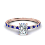 Load image into Gallery viewer, eternity-hidden-halo-radiant-cut-diamond-engagement-ring-with-sapphire-in-FD-9168RARGSABLANGLE3-NL-RG

