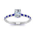 Thumbnail 35 - eternity-hidden-halo-radiant-cut-diamond-engagement-ring-with-sapphire-in-FD-9168RARGSABLANGLE3-NL-WG