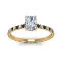 Thumbnail 27 - eternity-hidden-halo-radiant-cut-engagement-ring-with-black-diamond-in-FD-9168RARGBLACKANGLE3-NL-YG