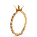 Thumbnail 16 - eternity-hidden-semi-mount-halo-diamond-engagement-ring-with-orange-sapphire-in-FD-9168SMRGSAORANGLE3-NL-YG
