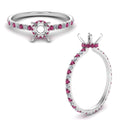 Thumbnail 36 - eternity-hidden-semi-mount-halo-diamond-engagement-ring-with-pink-sapphire-in-FD-9168SMRGSADRPIANGLE3-NL-WG