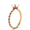 Thumbnail 12 - eternity-hidden-semi-mount-halo-diamond-engagement-ring-with-pink-sapphire-in-FD-9168SMRGSADRPIANGLE3-NL-YG