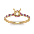 Thumbnail 11 - eternity-hidden-semi-mount-halo-diamond-engagement-ring-with-pink-sapphire-in-FD-9168SMRGSADRPIANGLE3-NL-YG