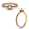 Thumbnail 17 - eternity-hidden-semi-mount-halo-diamond-engagement-ring-with-ruby-in-FD-9168SMRGRUDRANGLE3-NL-YG