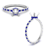 Load image into Gallery viewer, eternity-hidden-semi-mount-halo-diamond-engagement-ring-with-sapphire-in-FD-9168SMRGSABLANGLE3-NL-WG
