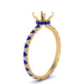 Thumbnail 8 - eternity-hidden-semi-mount-halo-diamond-engagement-ring-with-sapphire-in-FD-9168SMRGSABLANGLE3-NL-YG