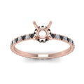 Thumbnail 82 - eternity-hidden-semi-mount-halo-engagement-ring-with-black-diamond-in-FD-9168SMRGBLACKANGLE3-NL-RG