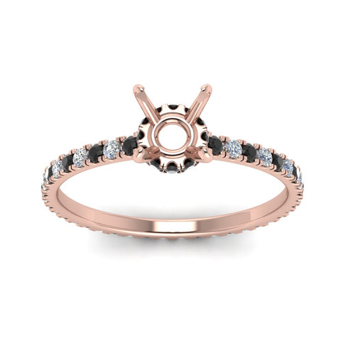 eternity-hidden-semi-mount-halo-engagement-ring-with-black-diamond-in-FD-9168SMRGBLACKANGLE3-NL-RG