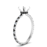 Load image into Gallery viewer, eternity-hidden-semi-mount-halo-engagement-ring-with-black-diamond-in-FD-9168SMRGBLACKANGLE3-NL-WG
