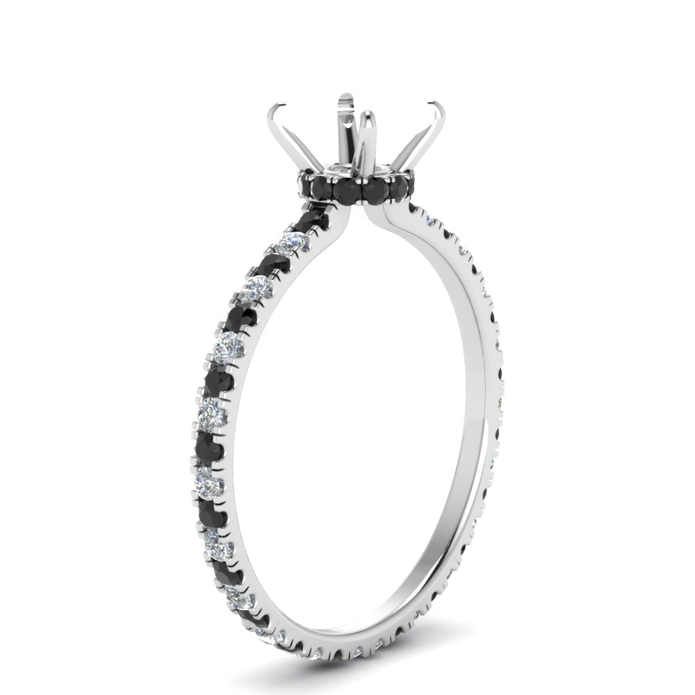 eternity-hidden-semi-mount-halo-engagement-ring-with-black-diamond-in-FD-9168SMRGBLACKANGLE3-NL-WG